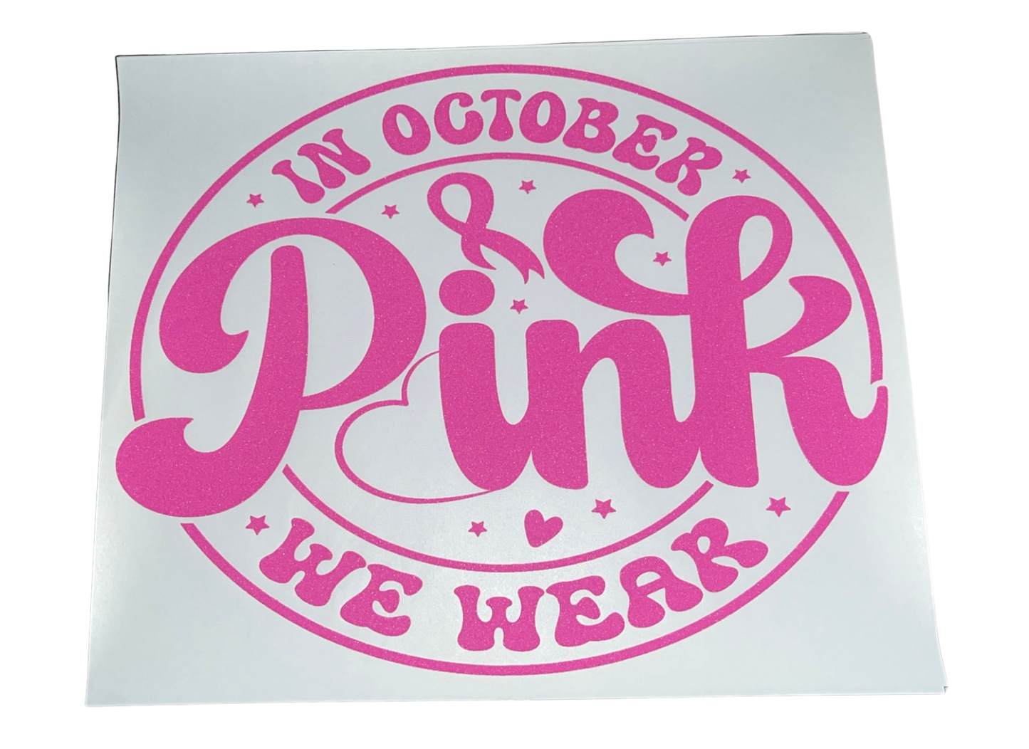 Breast Cancer Prints(NO SHIRT ONLY PRINT)