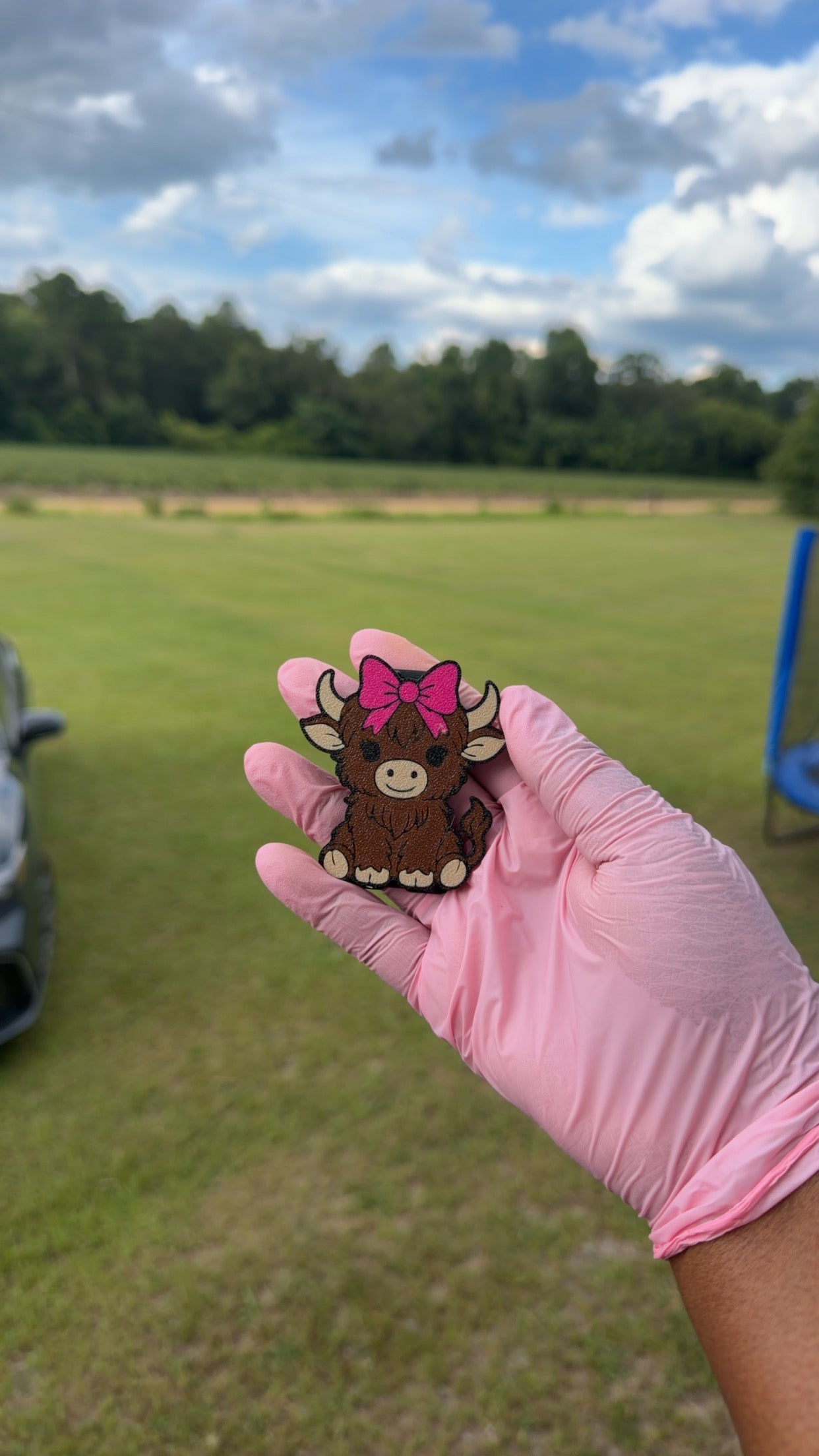 Highland Cow Tab Can Opener