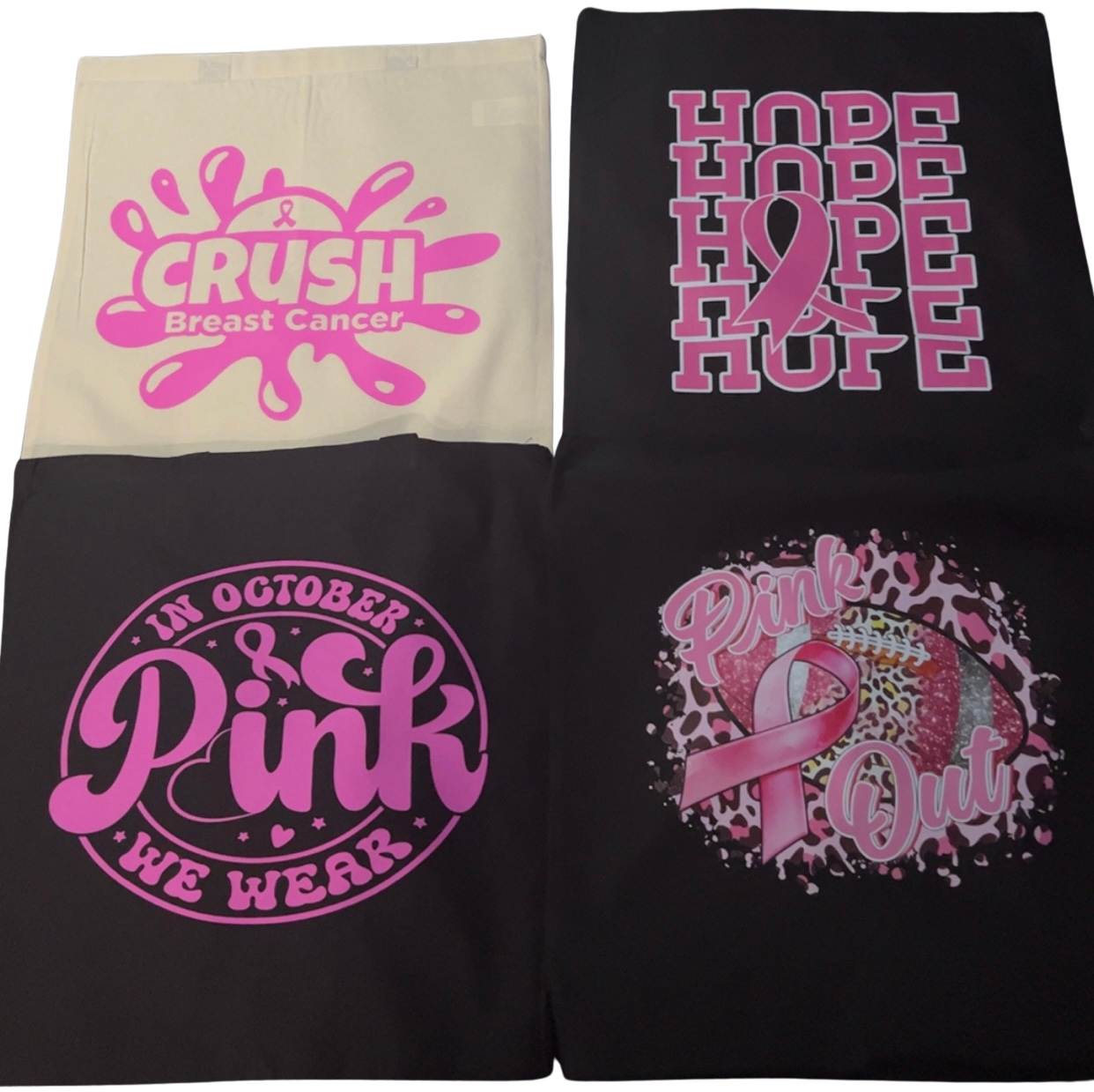 Breast Cancer Tote Bags