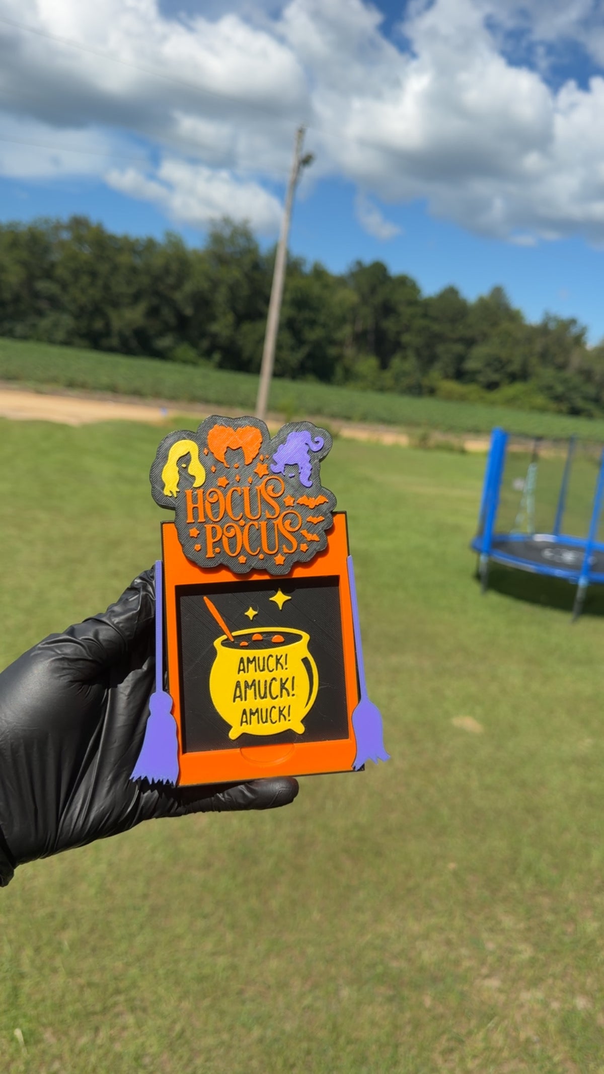 Hocus Pocus Sticky Note Holder