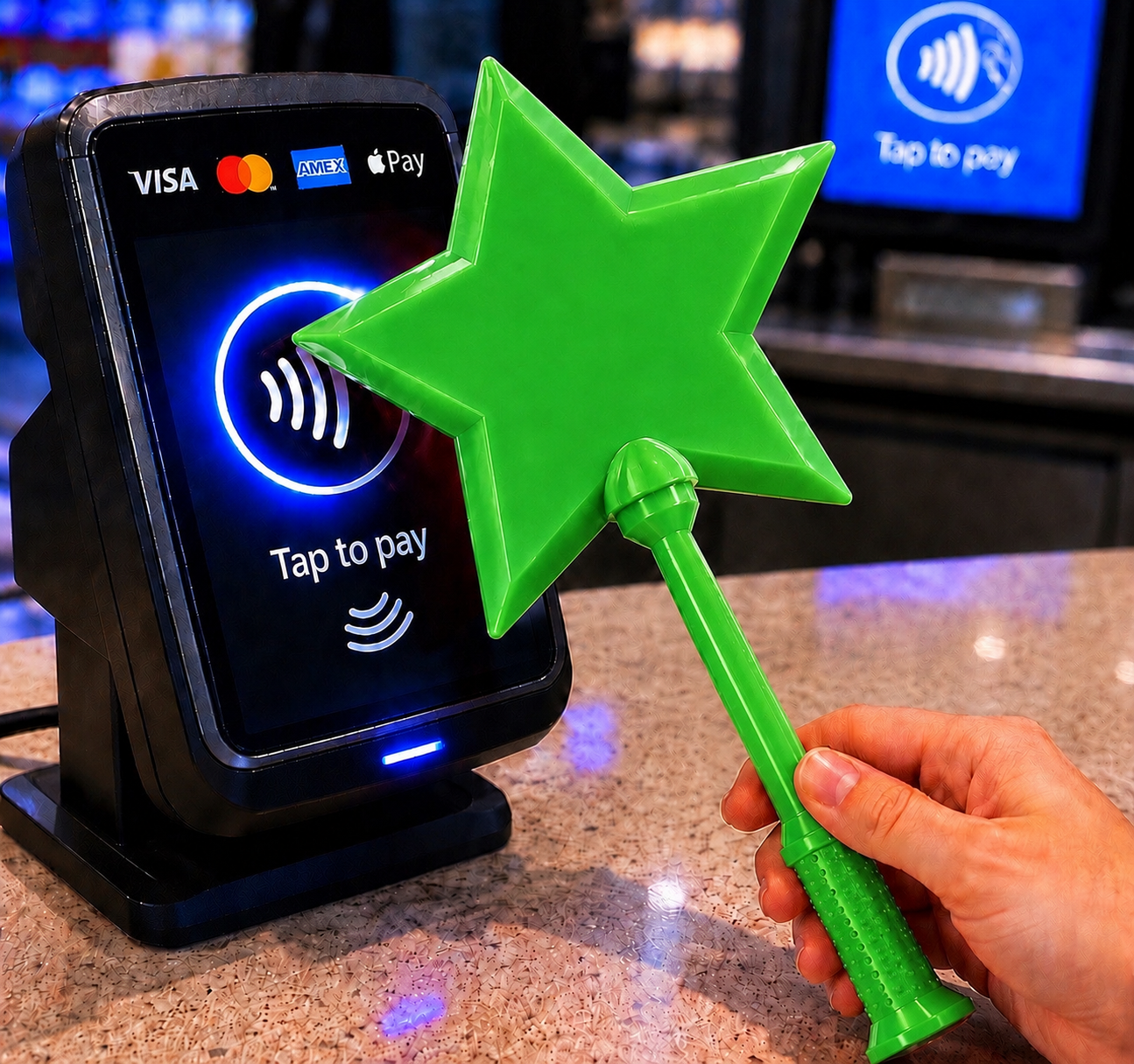 Tap To Pay Wand