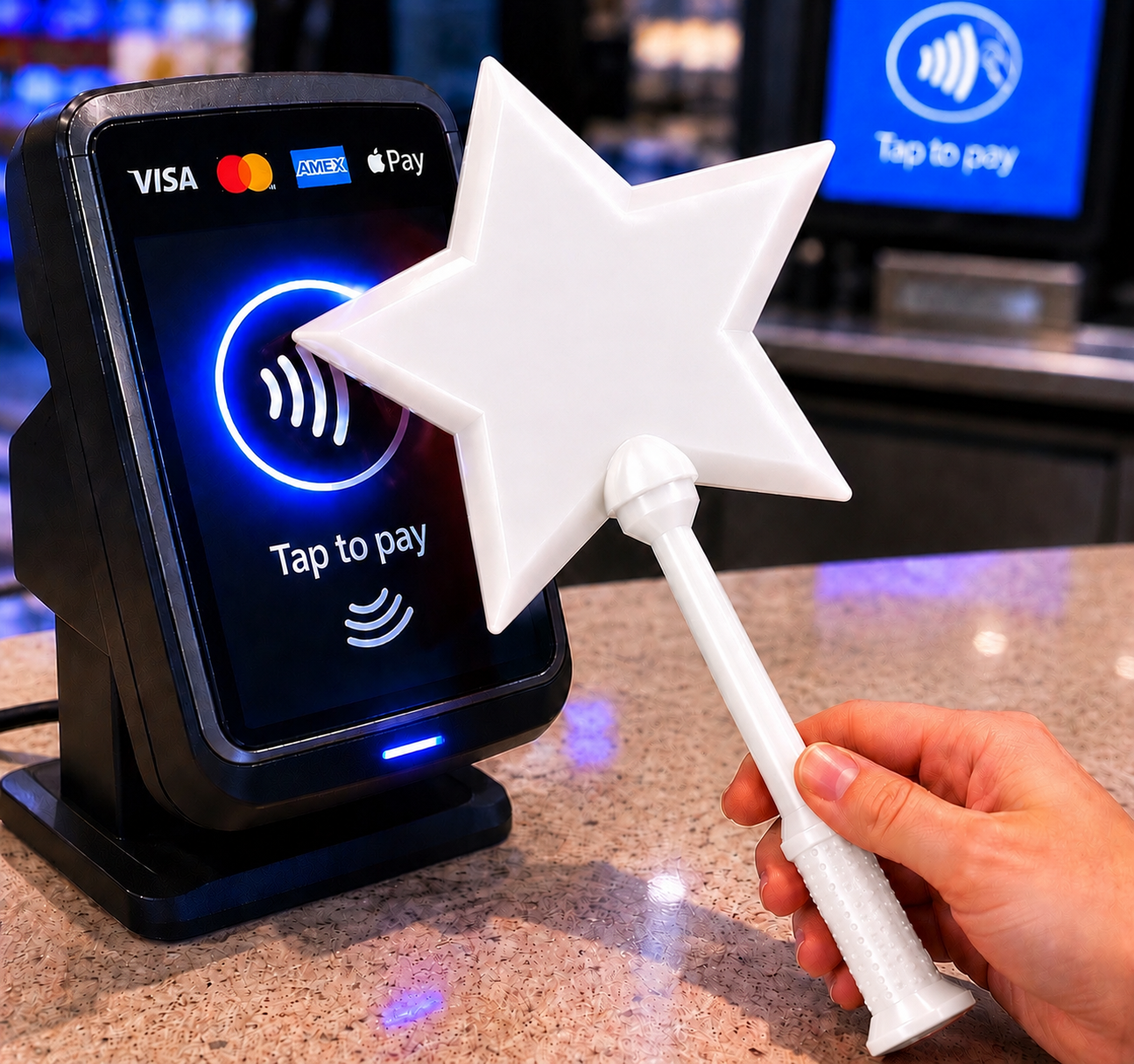 Tap To Pay Wand