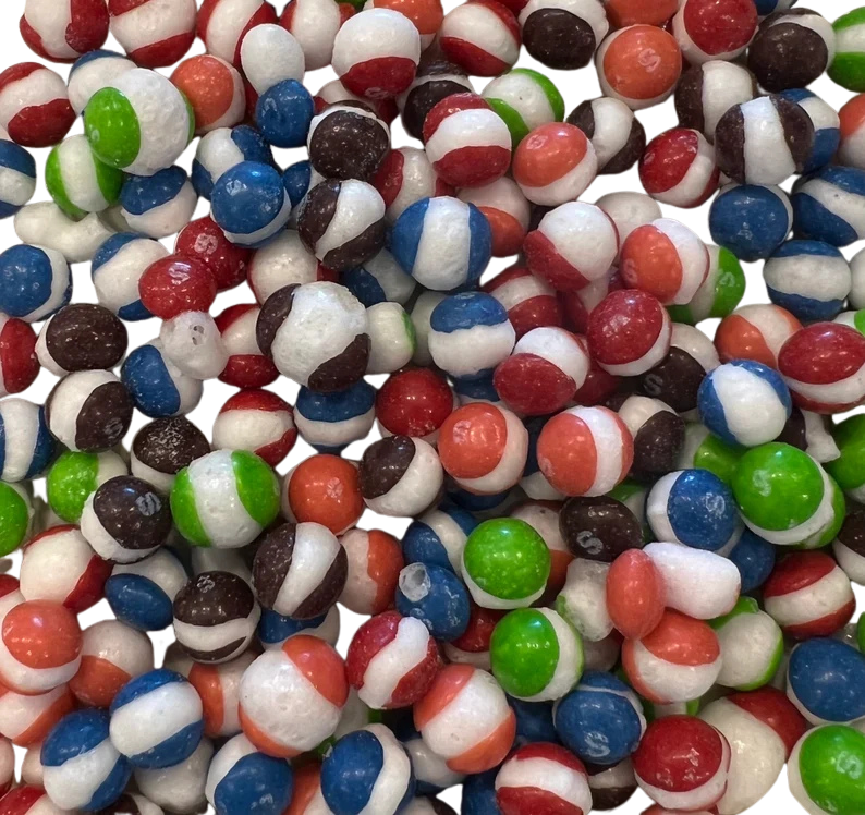Freeze Dried Rainbow Candy