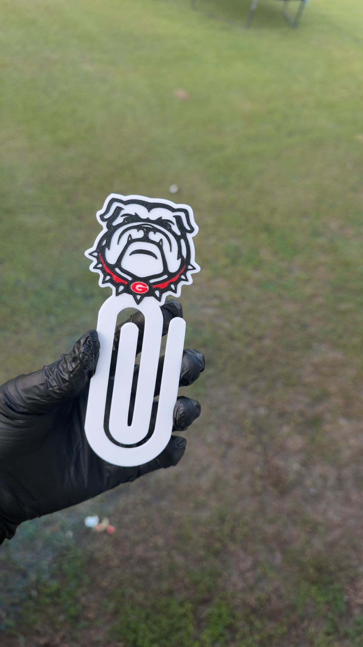 Jumbo Paper Clips  Georgia Bulldogs