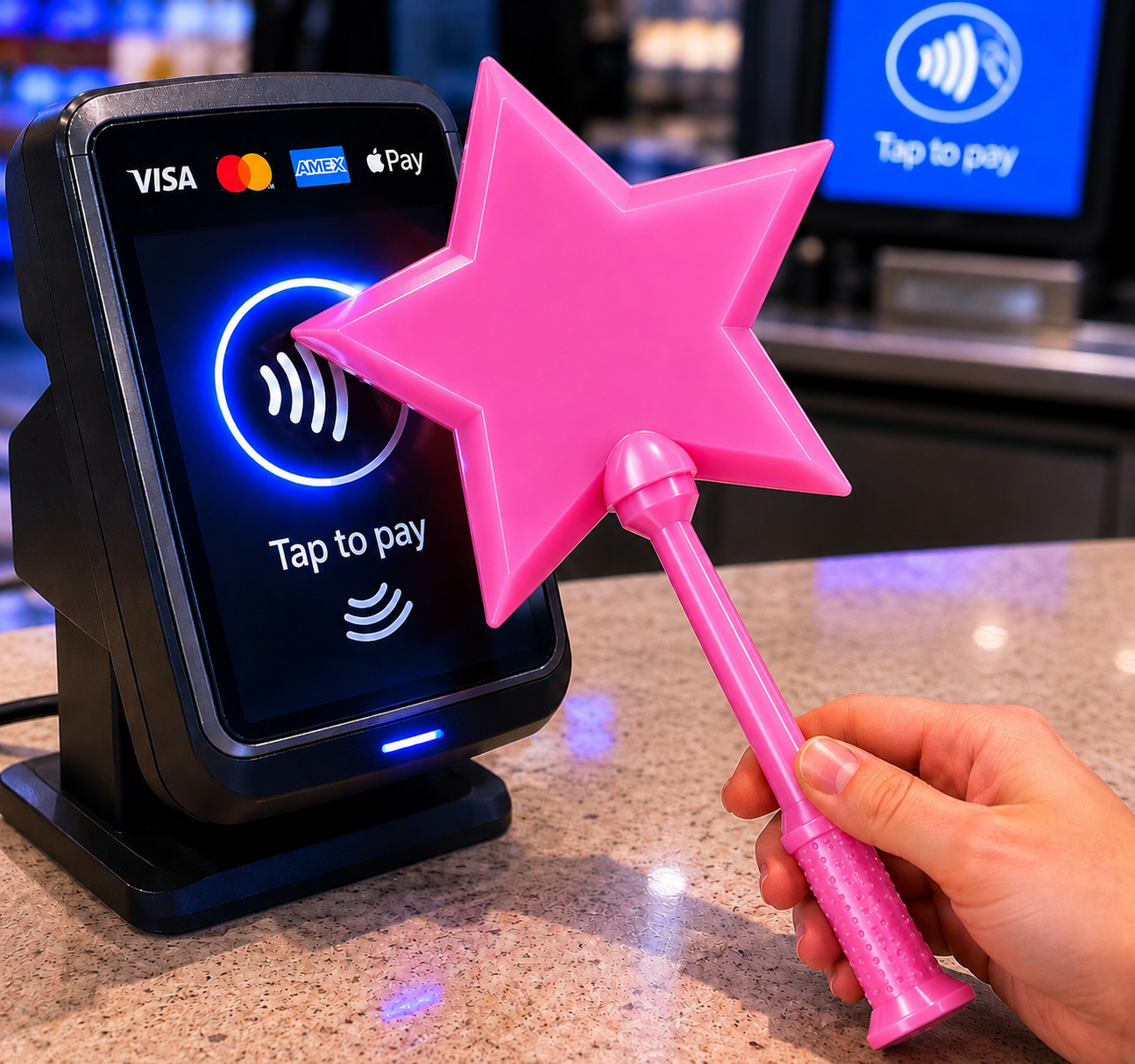 Tap To Pay Wand