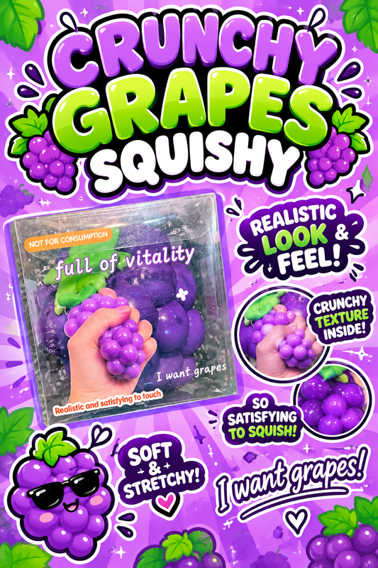Crunchy Grapes Squishy
