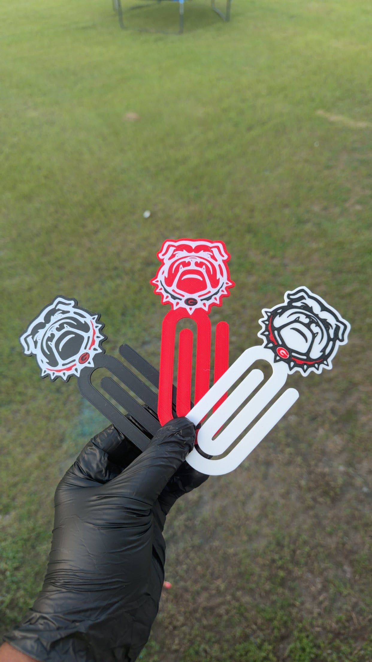 Jumbo Paper Clips  Georgia Bulldogs