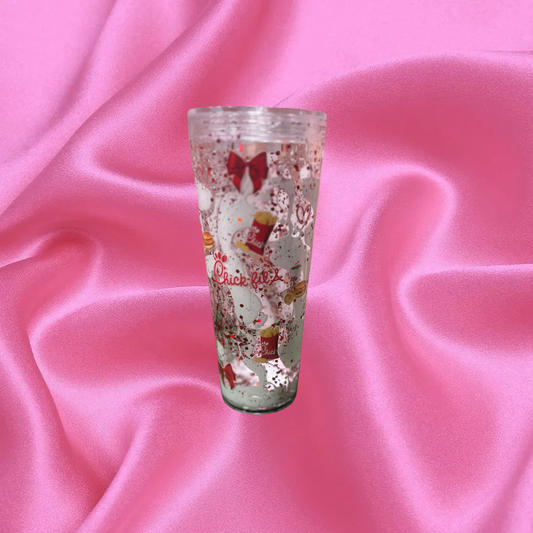 Chick-Fil-A Lava Snow Globe Tumbler