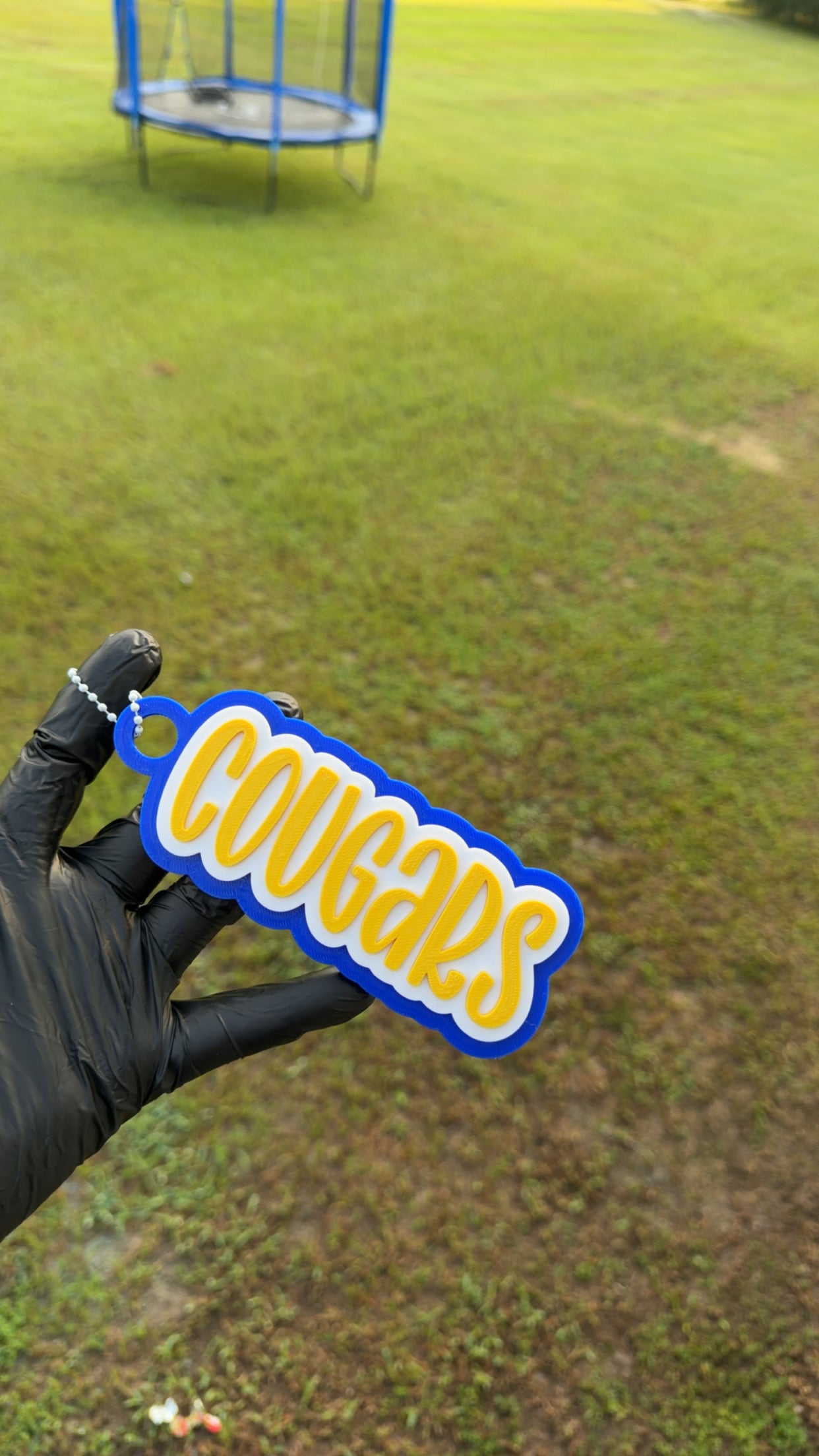 Cougars Keychain