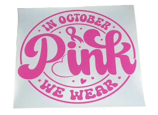 Breast Cancer Prints(NO SHIRT ONLY PRINT)