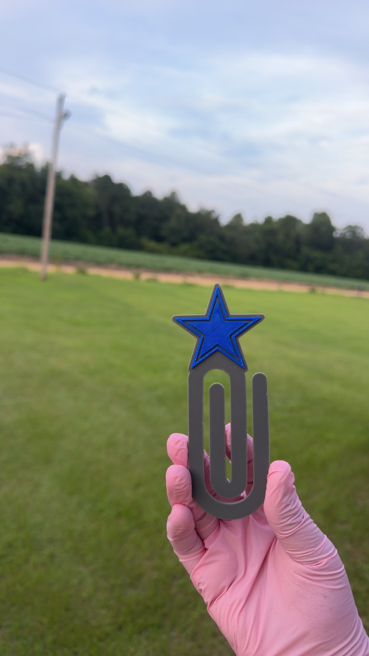 Jumbo Cowboys Paperclip/ Bookmark