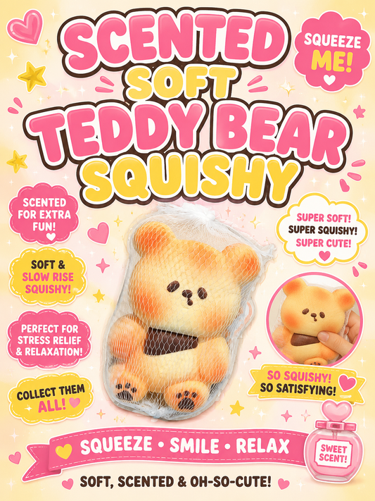 Scented Teddy Bear Squishy