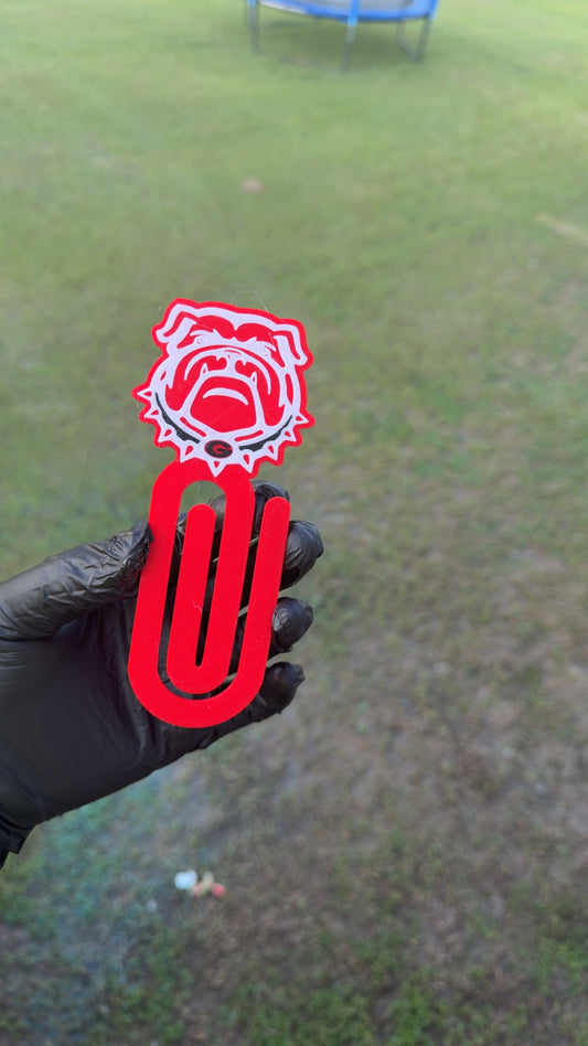 Jumbo Paper Clips  Georgia Bulldogs