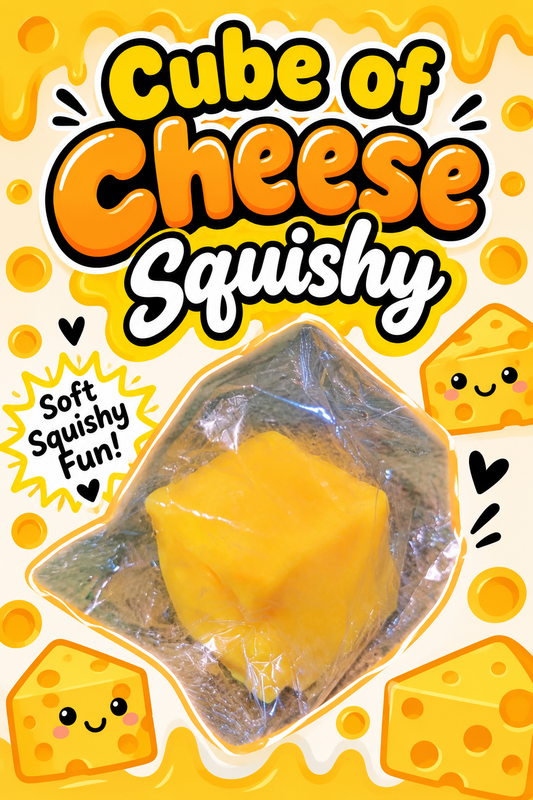 Cube Cheese Squishy