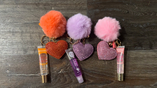 Lip Gloss Keychains