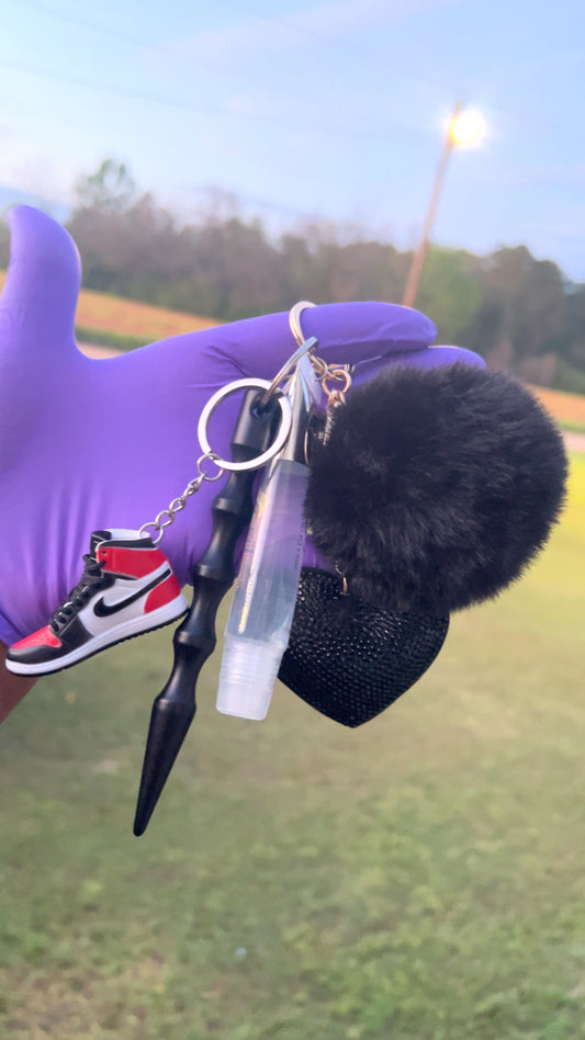 Black Ace Keychain