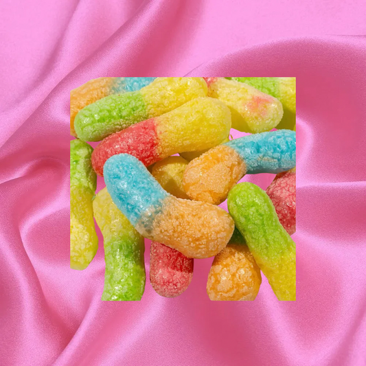 Freeze Dried Sour Gummy Worms