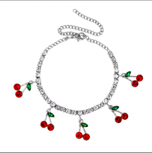 Cherry Anklets