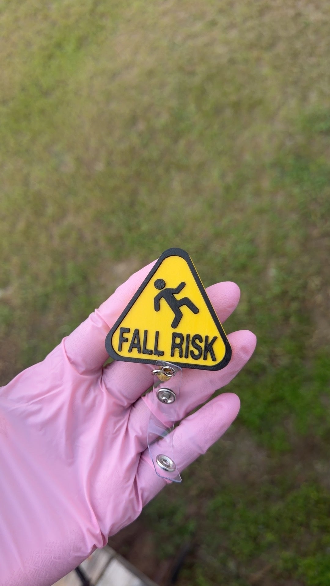 Fall Risk Badge Reel