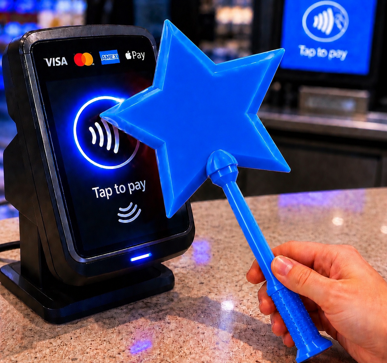 Tap To Pay Wand