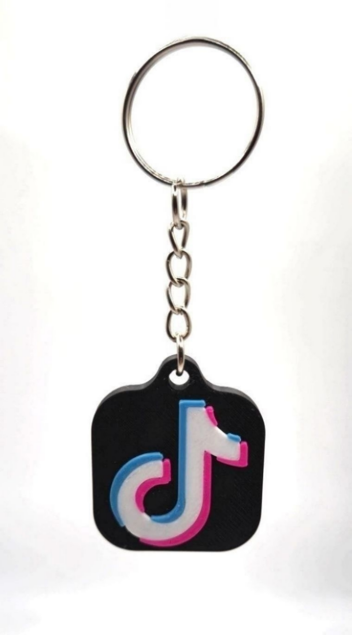Social Media NFC Tags Keychains