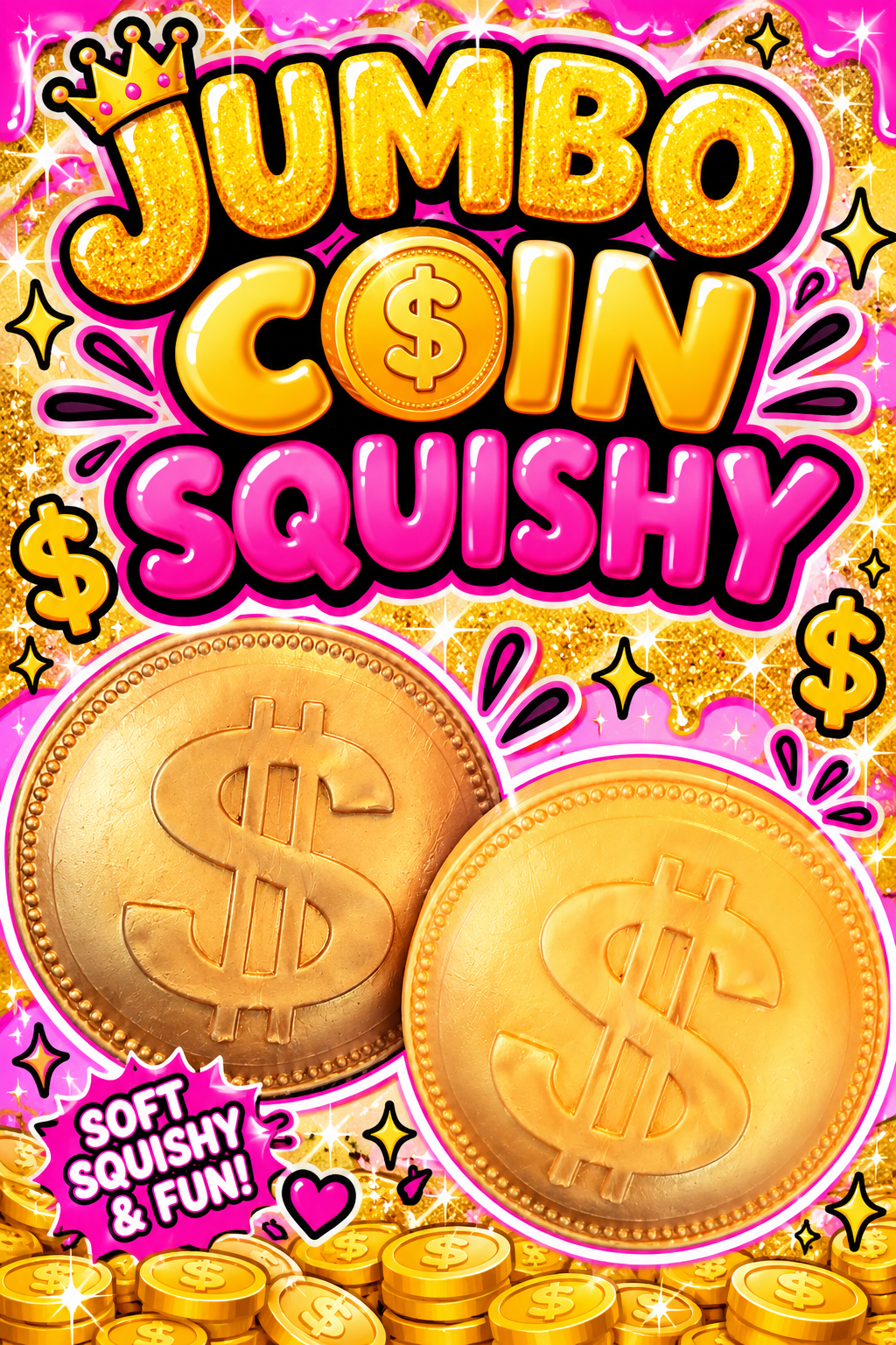 Jumbo Coin Squishy