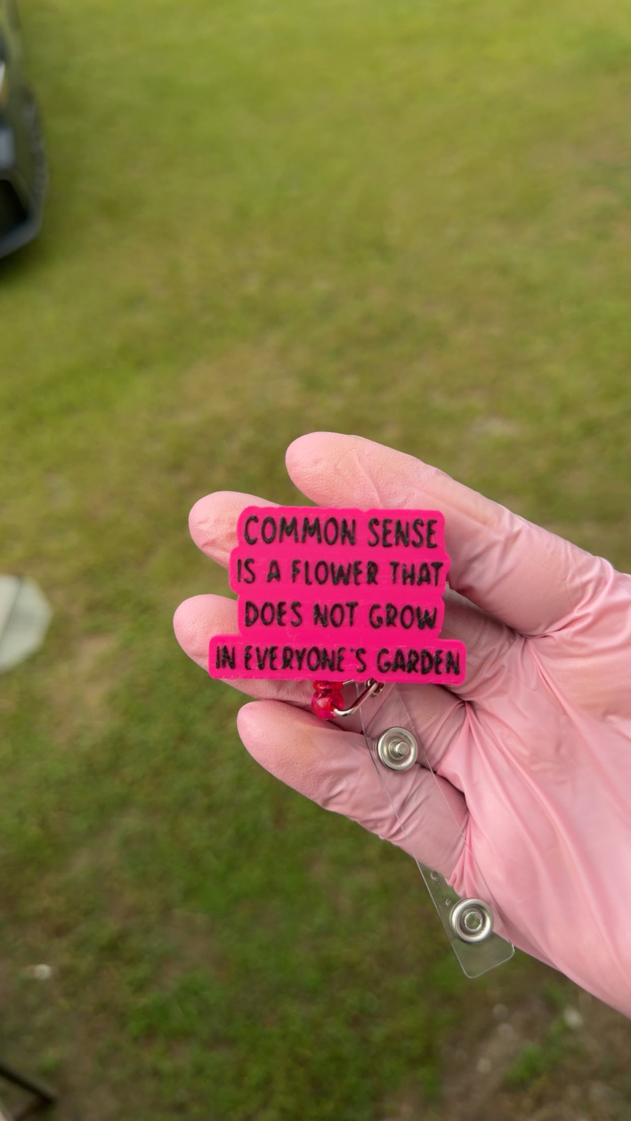 Common Sense Badge Reel