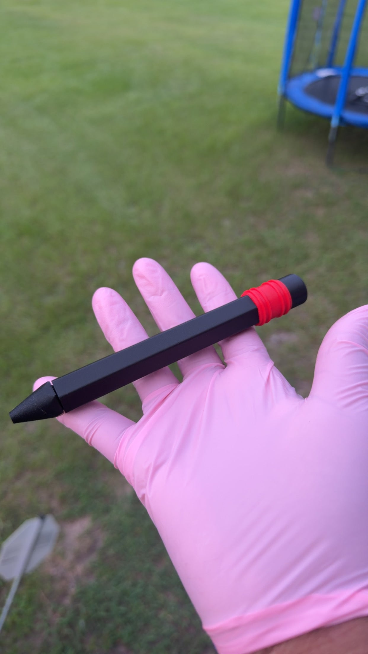 Jumbo Black & Red Pencil Pen