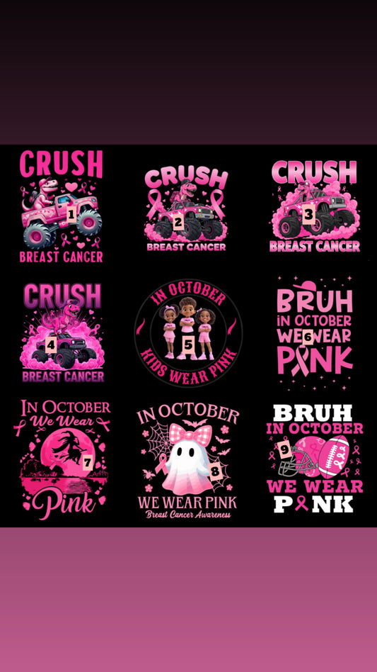 Toddler Breast Cancer Shirts