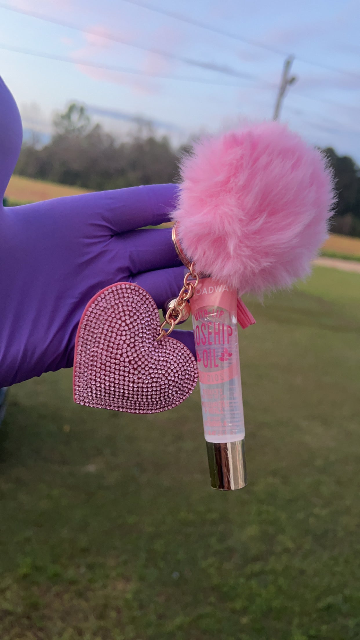 Lip Gloss Keychains