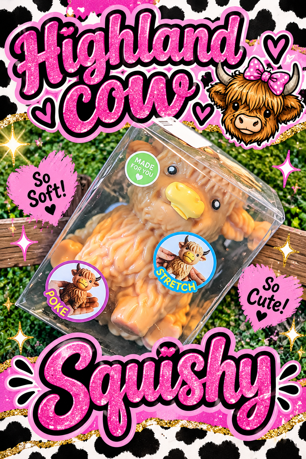 Highland Cow Squishy
