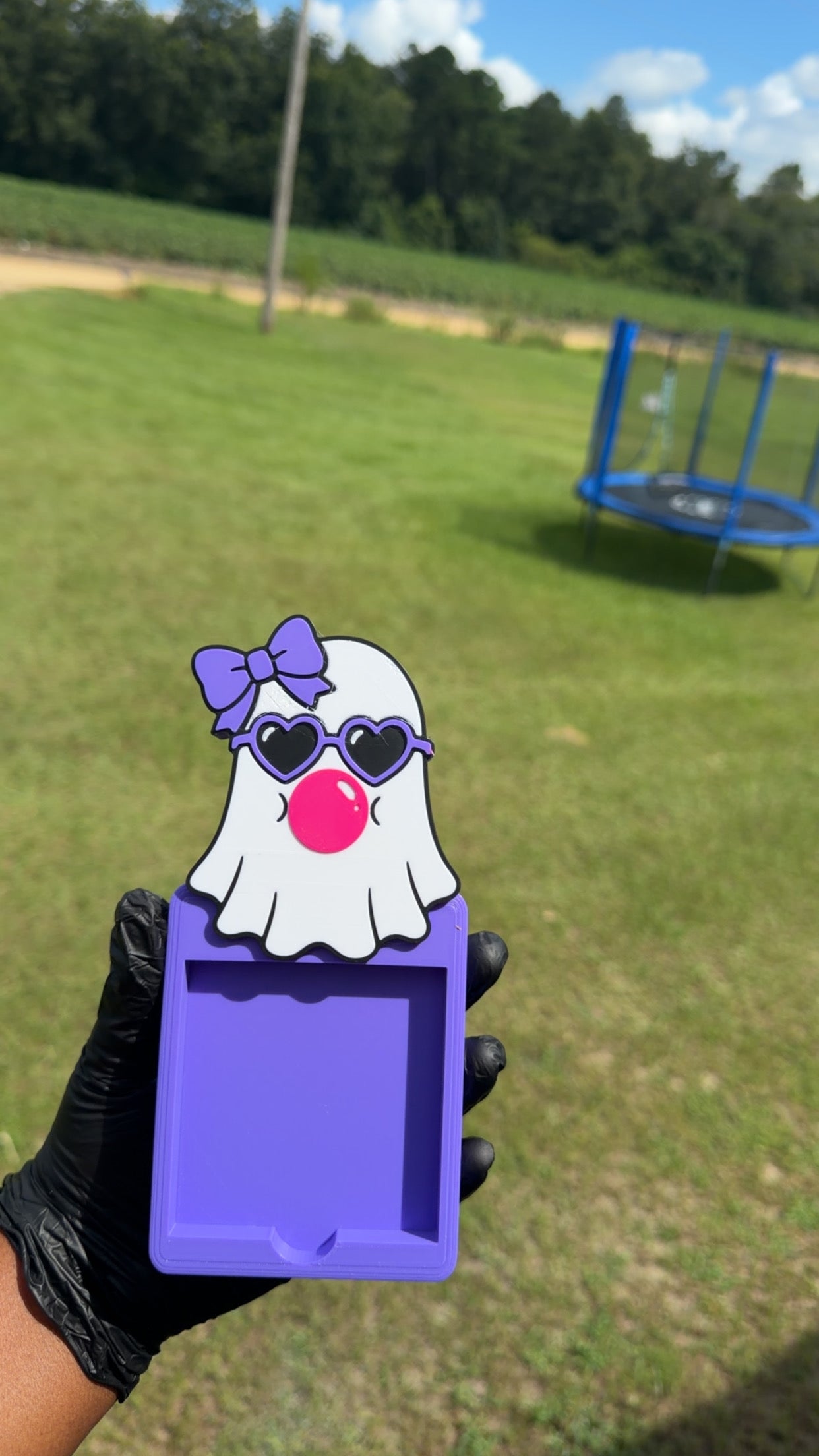 Boujee Ghost Sticky Note Holder