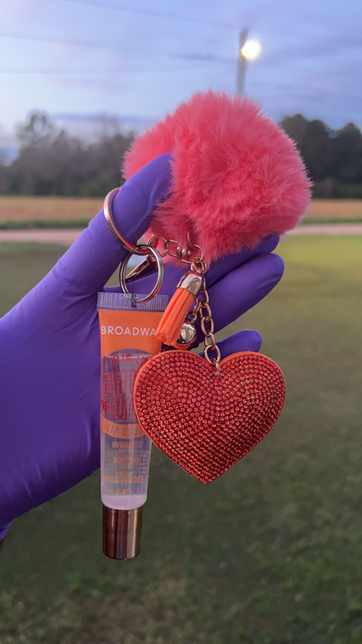 Lip Gloss Keychains