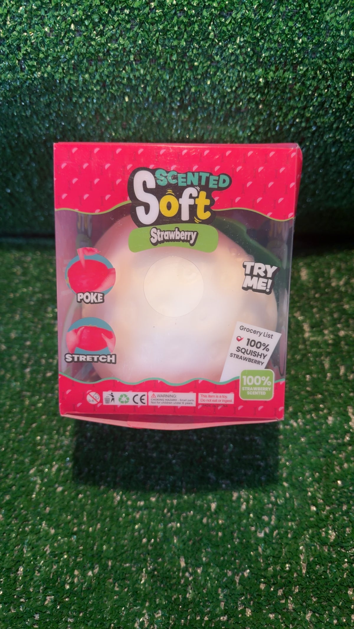 Jumbo Strawberry Squishy