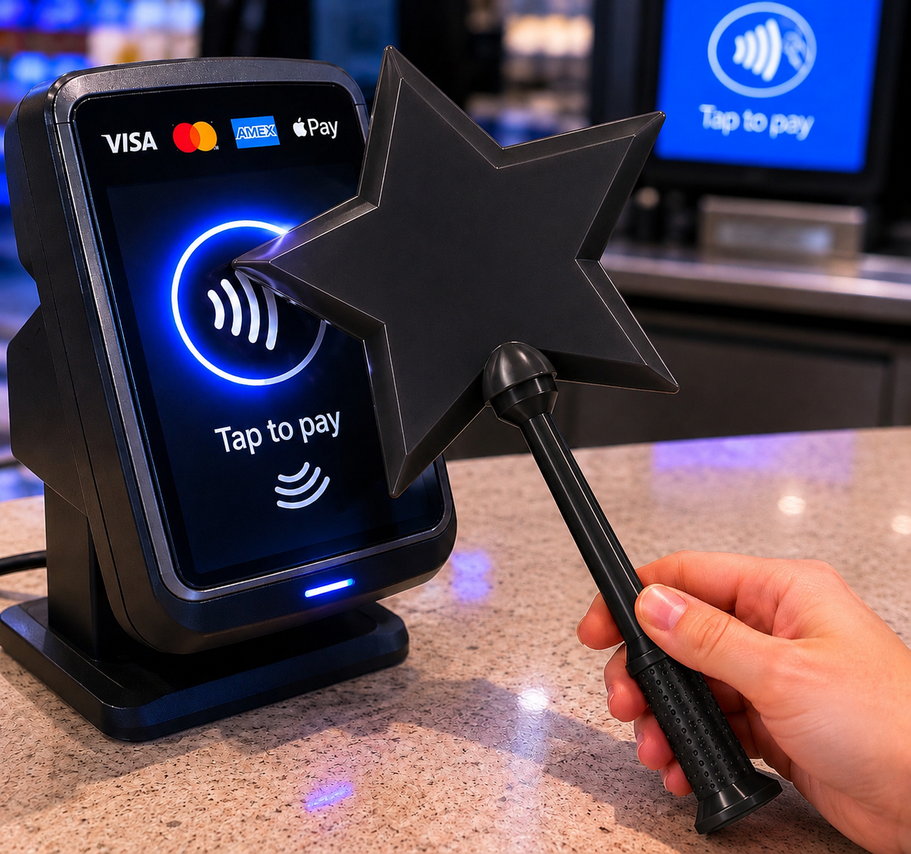 Tap To Pay Wand