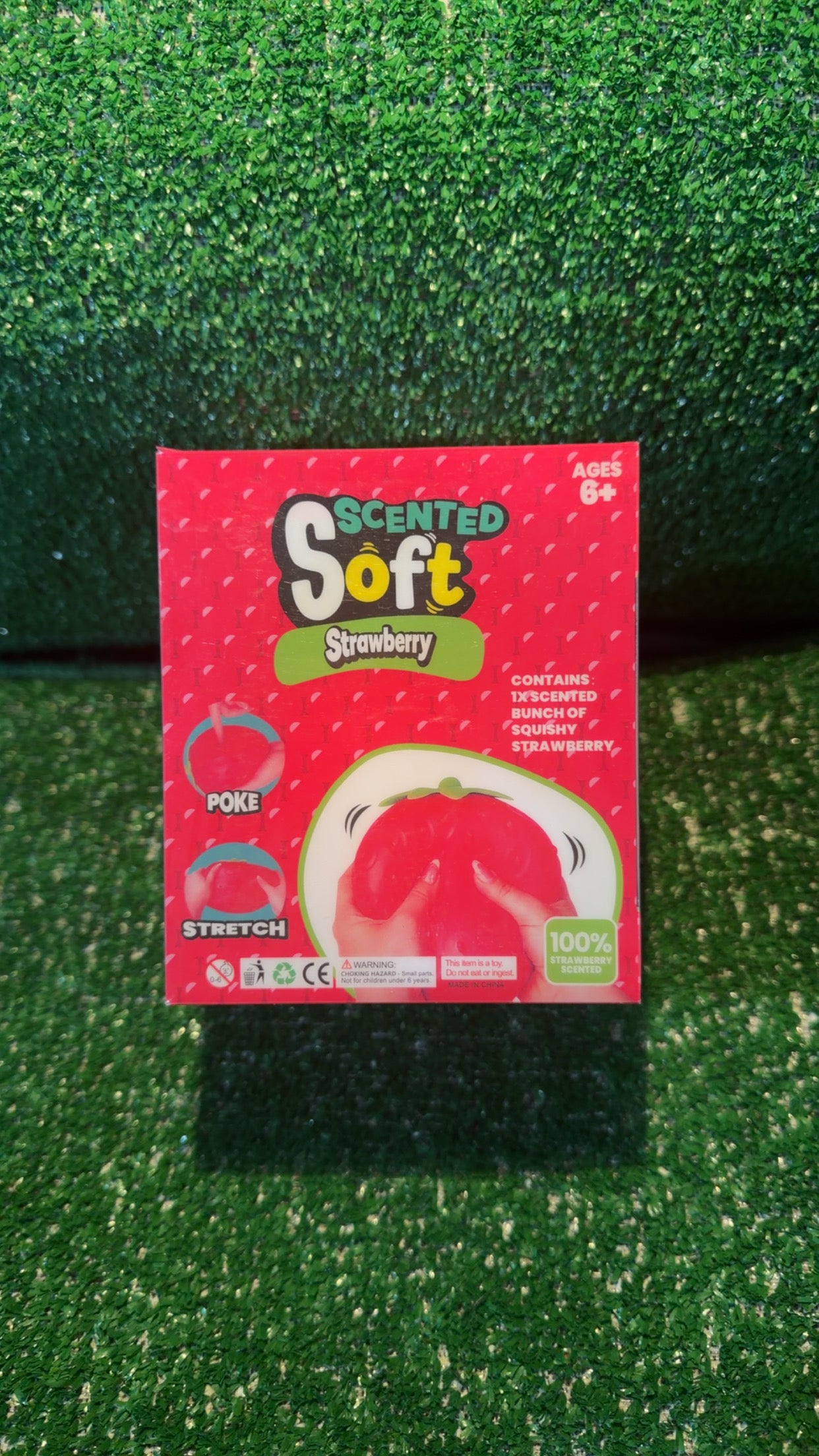 Jumbo Strawberry Squishy