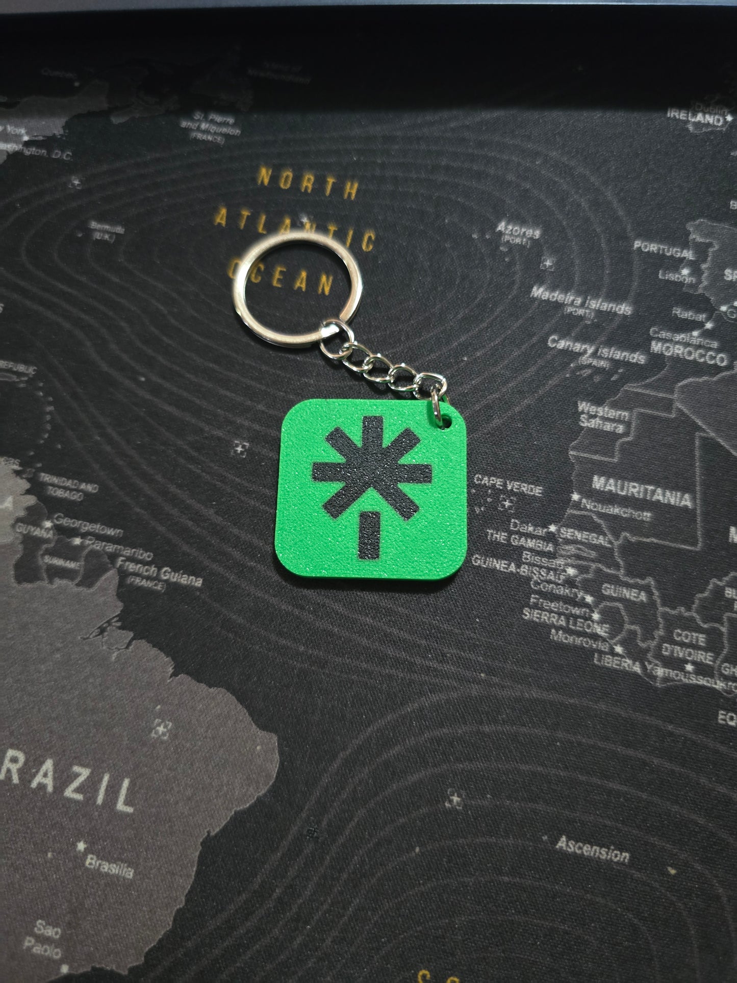 Social Media NFC Tags Keychains