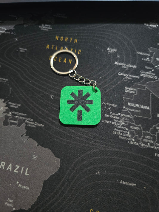 Social Media NFC Tags Keychains