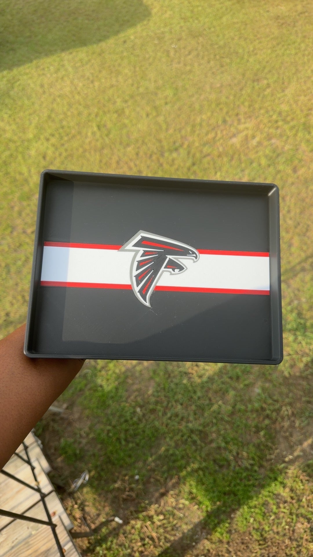 Falcons Game Day Tray